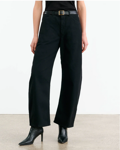 TRIBECA PANT IN JET BLACK