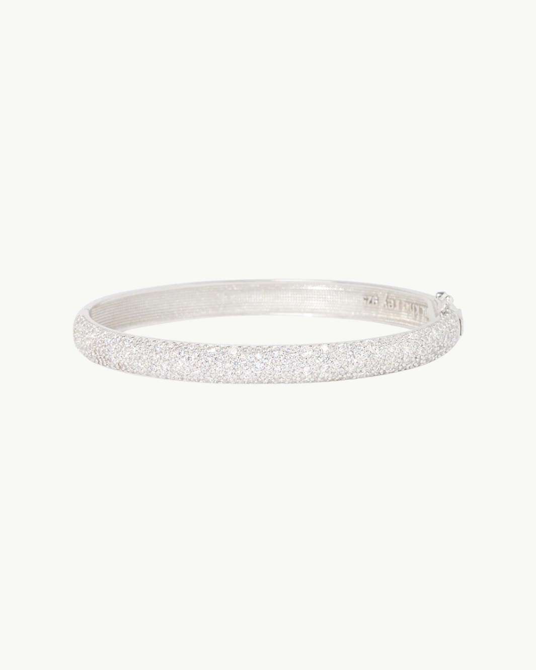 BRETTIE BRACELET IN WHITE RHODIUM