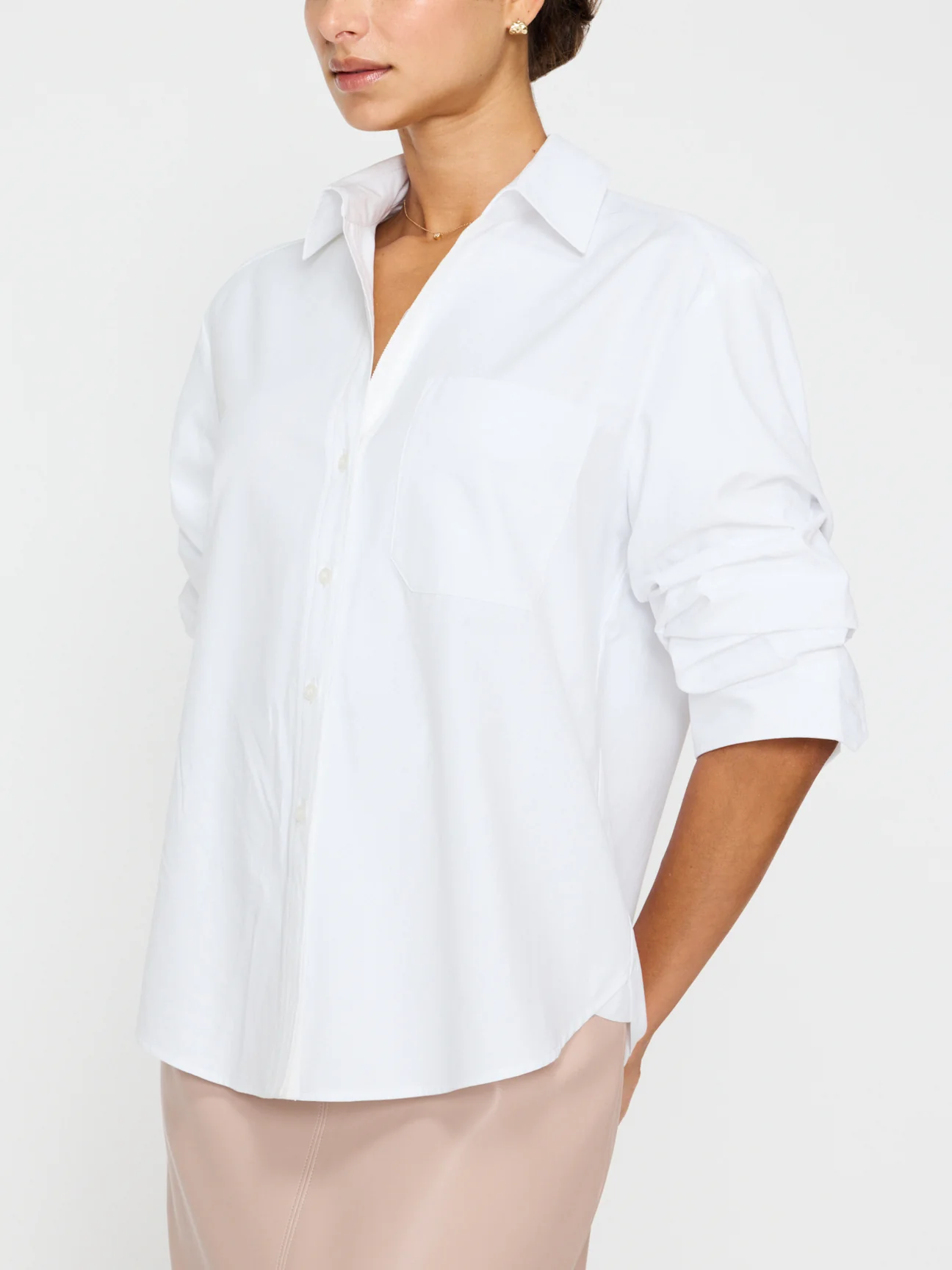 PIA SHIRT IN SALT WHITE