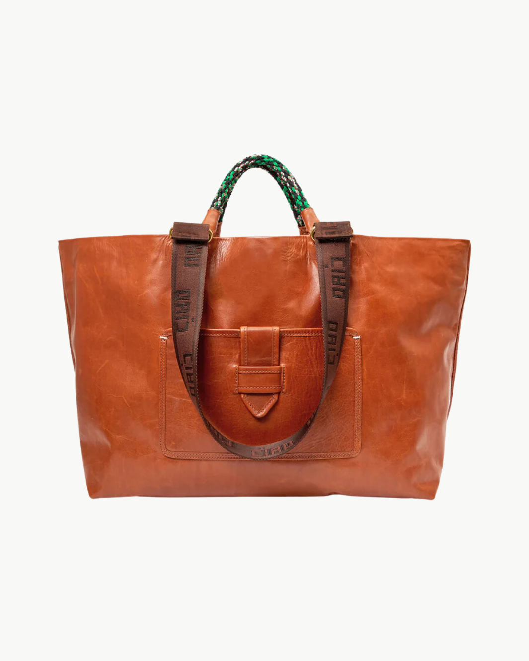 GRANDE BATEAU TOTE IN CAMEL NEW LOOK