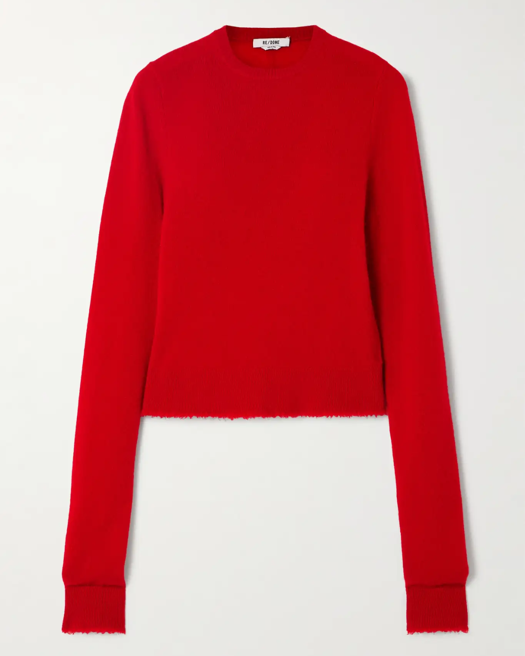 CASHMERE CREWNECK IN FIRE