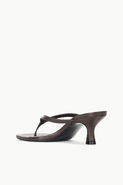 FREJA THONG KITTEN HEEL IN ESPRESSO