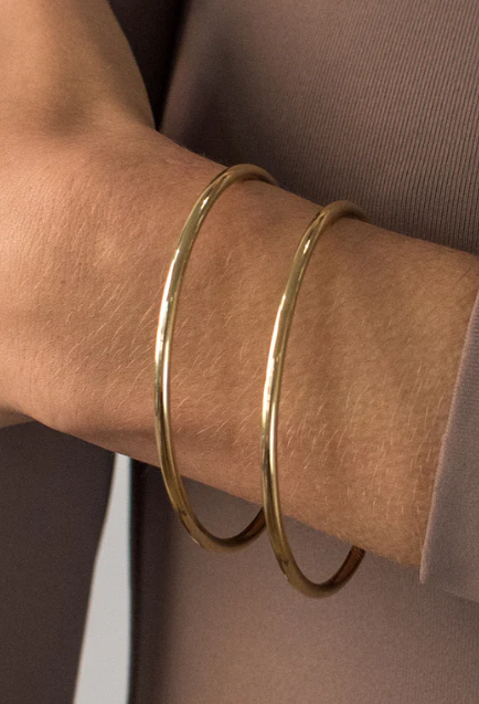 DANE BANGLE SET M IN GOLD