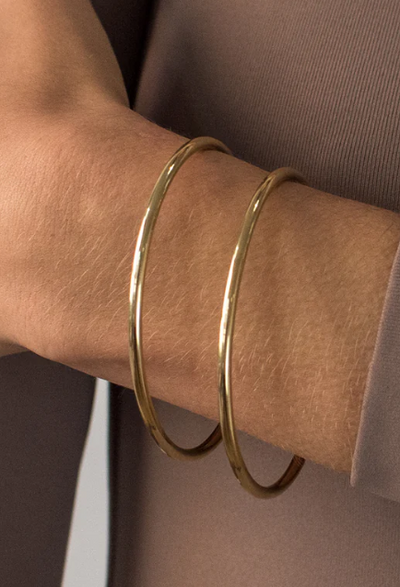 DANE BANGLE SET M IN GOLD