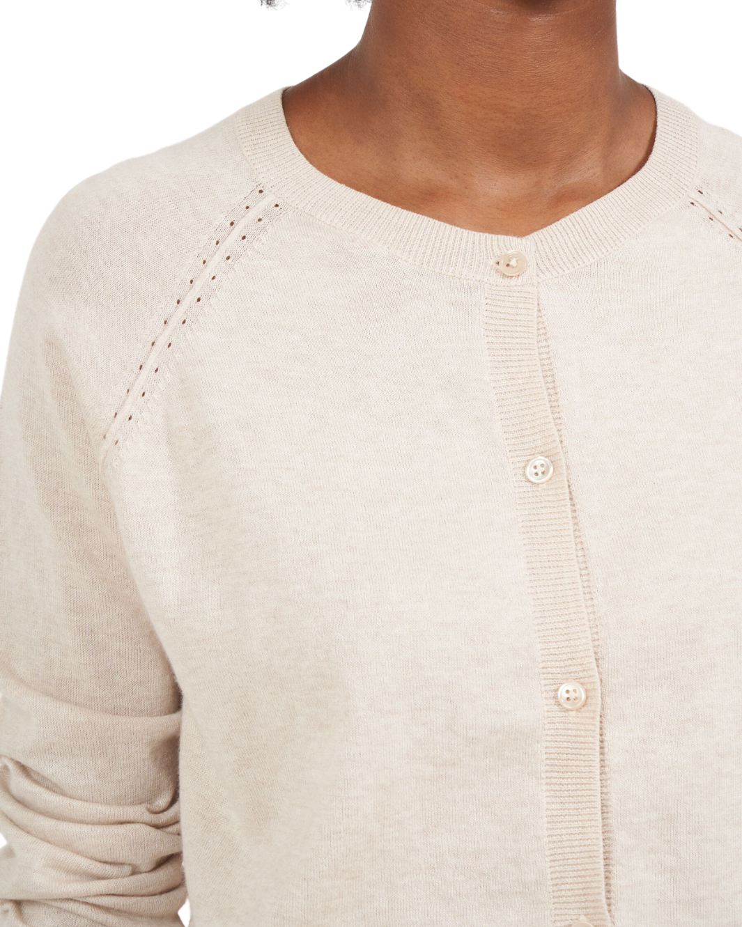 MOLENE KNIT PULLOVER IN BEIGE