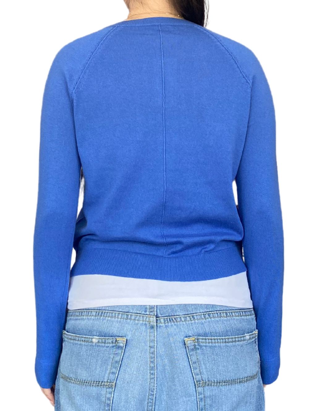 MOLENE KNIT PULLOVER IN BLUE