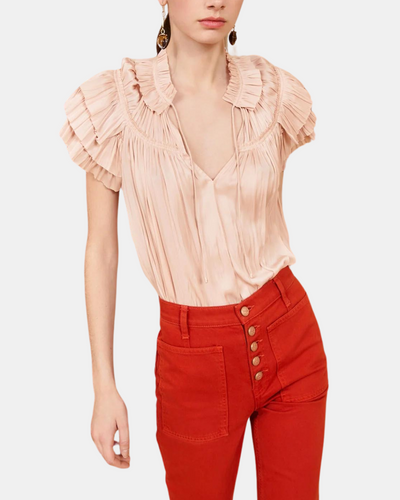 LIV TOP IN PEONY - Romi Boutique