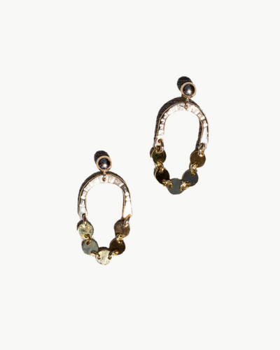 MINI BELL EARRINGS IN GOLD