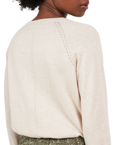 MOLENE KNIT PULLOVER IN BEIGE