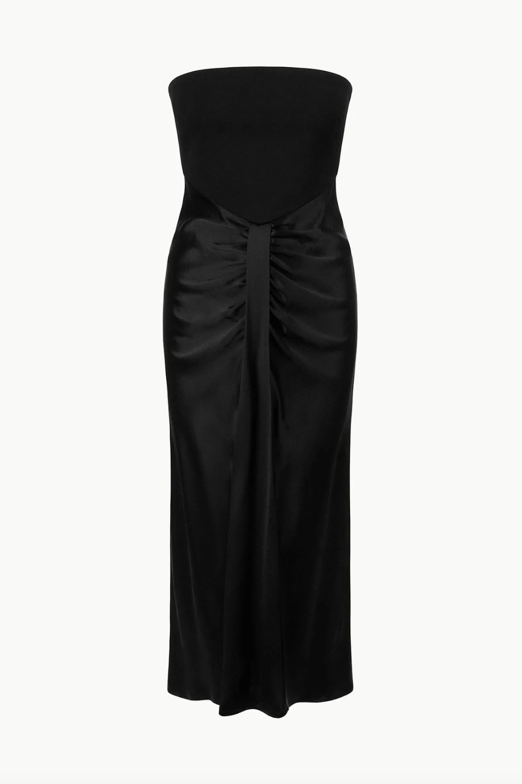 MIDI WAYFARING DRESS IN BLACK