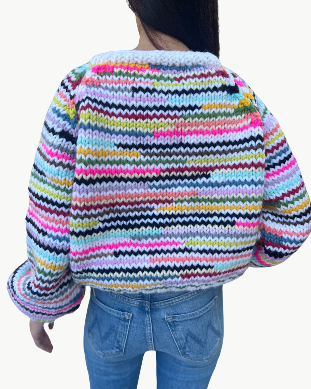 NO WASTE PULLOVER IN MULTI