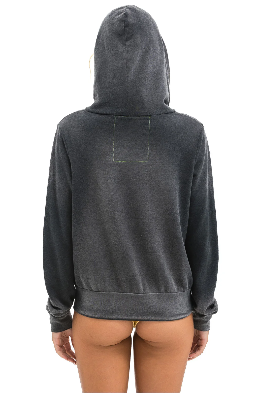 NINJA PULLOVER HOODIE IN FADED SMOKE