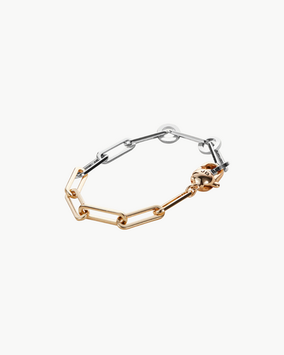 ANDI SLIM BRACELET IN TWO-TONE