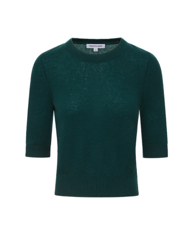 SHANA CASHMERE SWEATER IN PINE