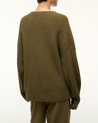 MATILDA CARDIGAN IN SERGEANT GREEN