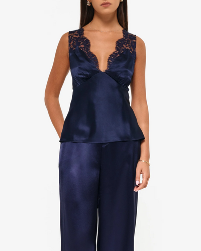 REZA CAMISOLE IN NAVY