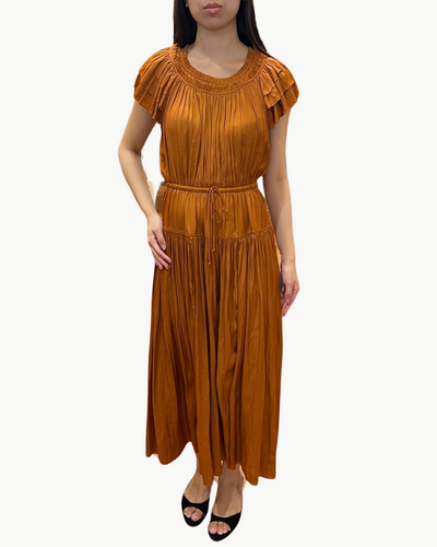 KALESTA DRESS IN AMBER