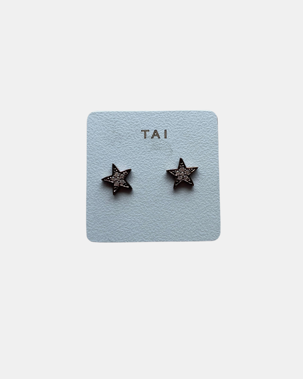 STAR STUD EARRING IN ANTIQUE GOLD