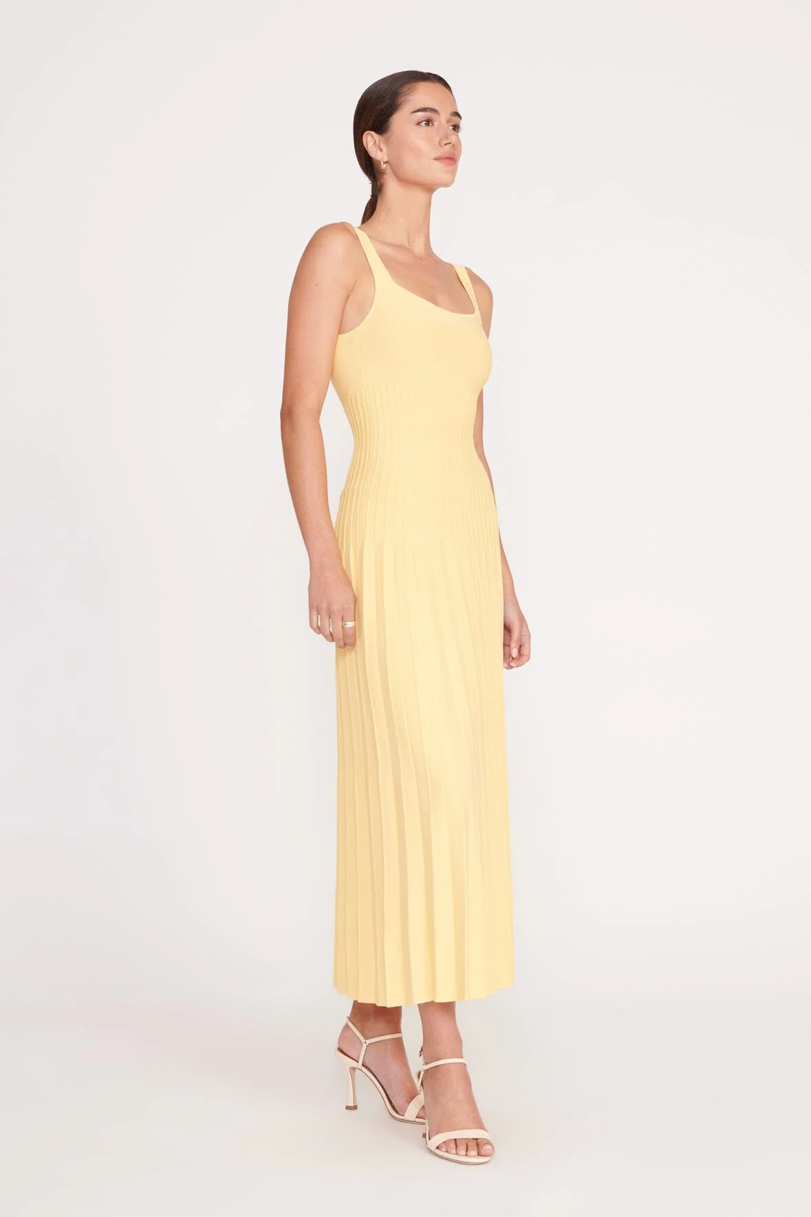 ELLISON DRESS IN LEMON DROP