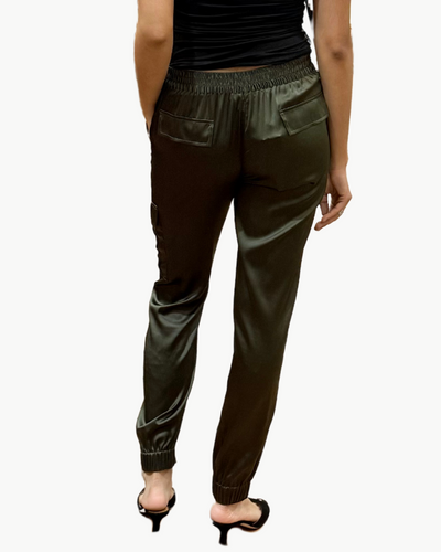 GO LUXE CARGO HOLD PANT IN SURPLUS