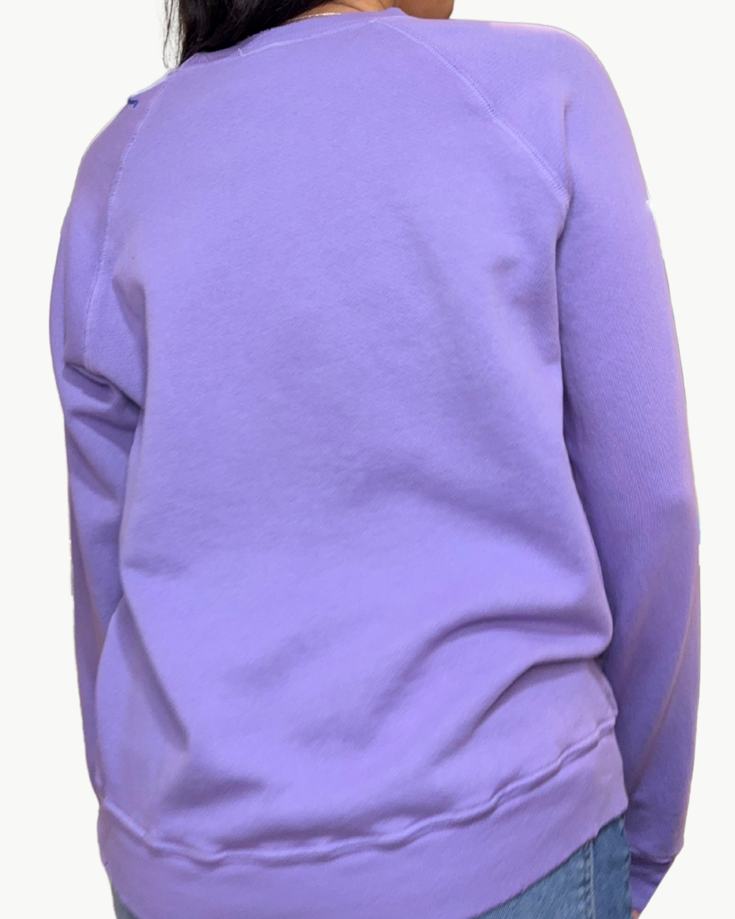 CALIFORNIA CREW SWEATSHIRT IN LILAC