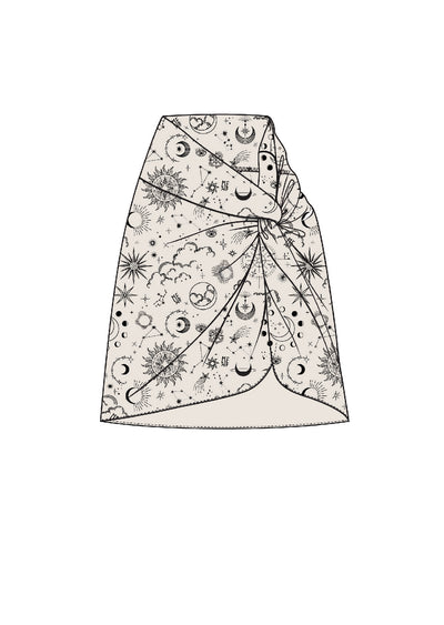 LIKY BEACH SKIRT IN ZODIAC