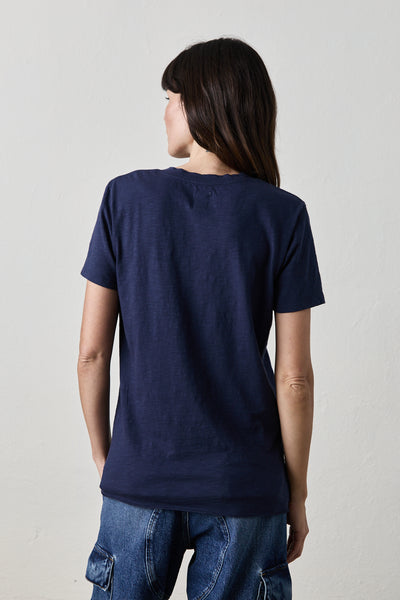 CORA TEE IN NAVY