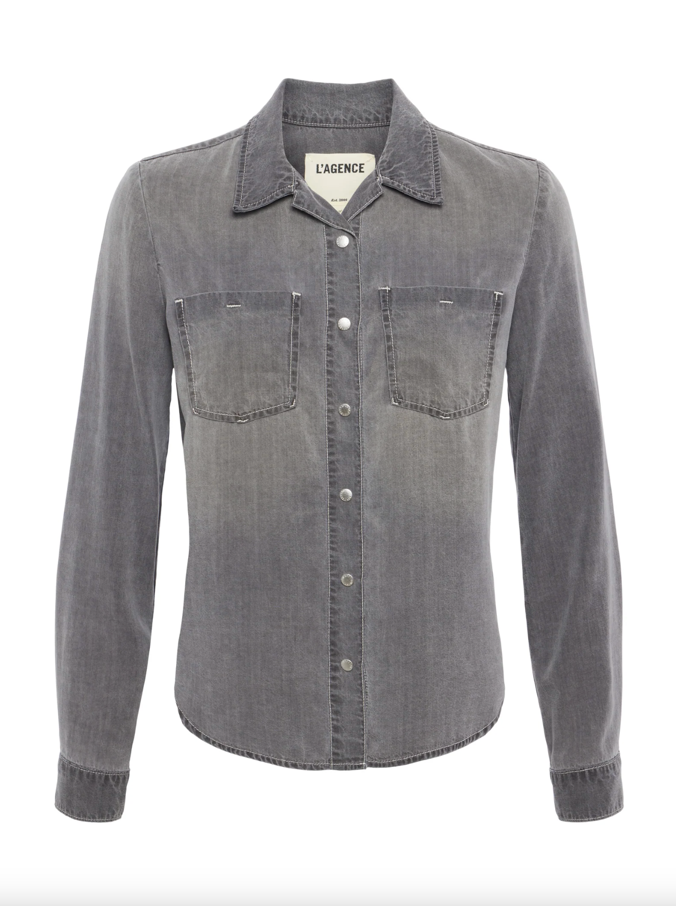 ISLA DENIM SHIRT IN SOLACE