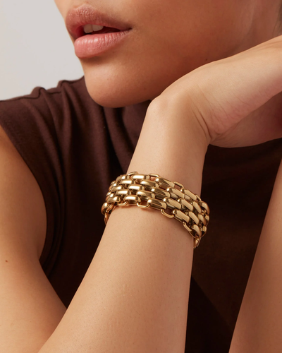 PENELOPE BRACELET IN HIGH POLISH GOLD