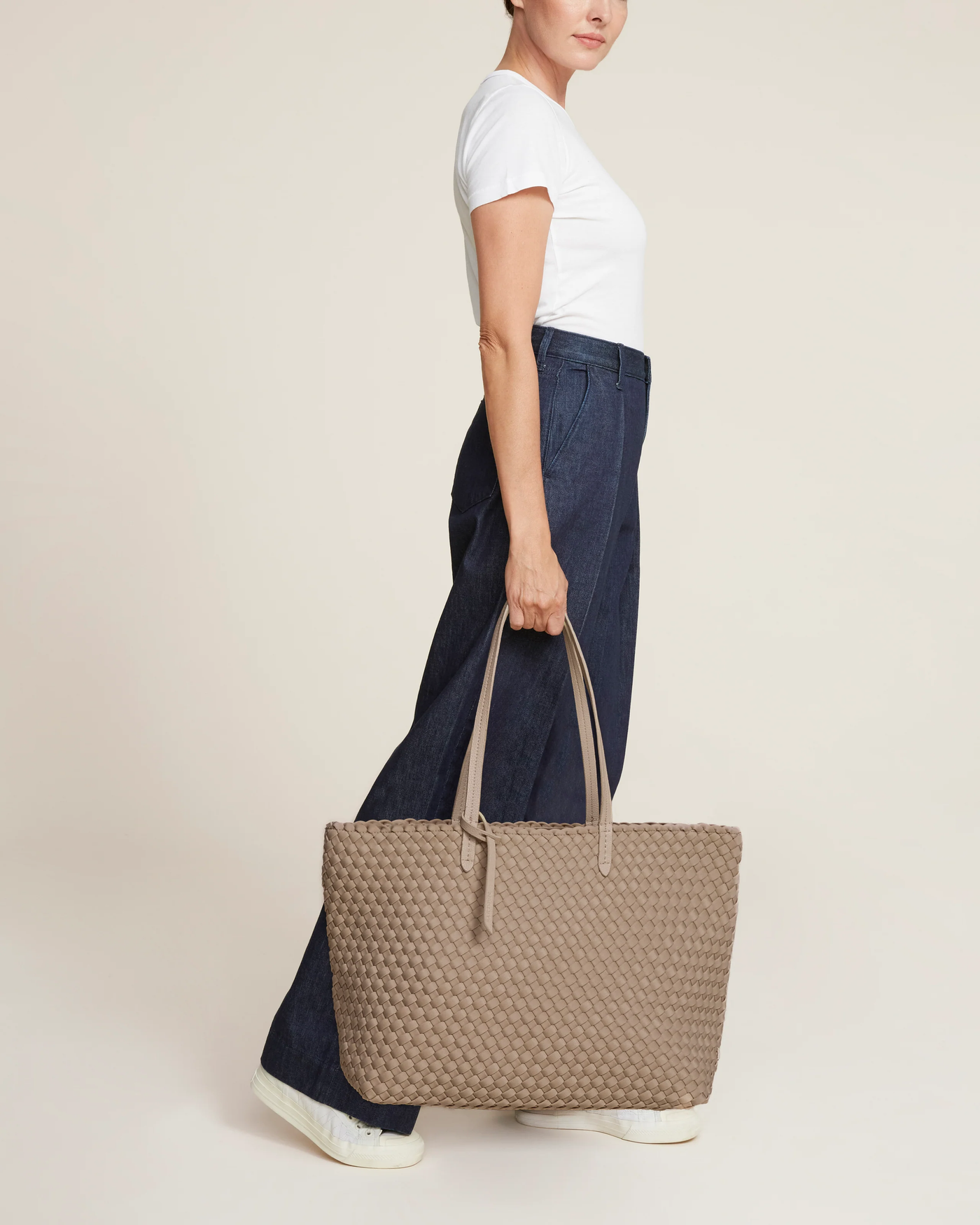 JETSETTER LARGE TOTE IN CASHMERE