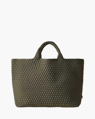 ST. BARTHS LARGE TOTE IN OLIVE