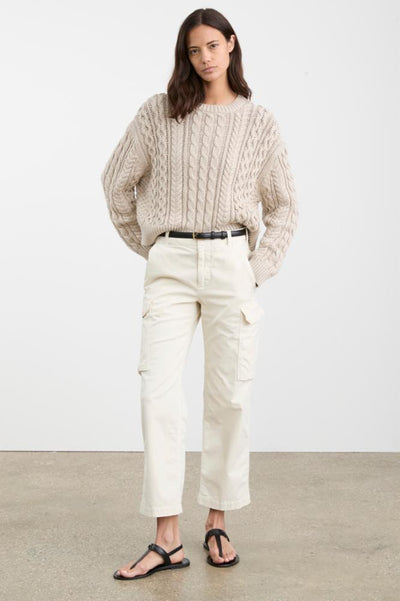 RORY SWEATER IN LIGHT BEIGE