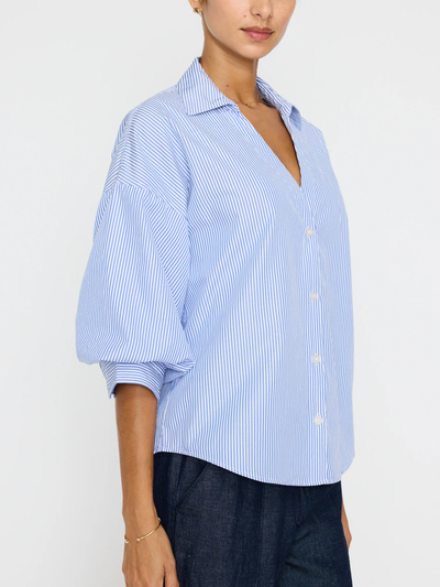 KATE SHIRT IN BLUE STRIPE