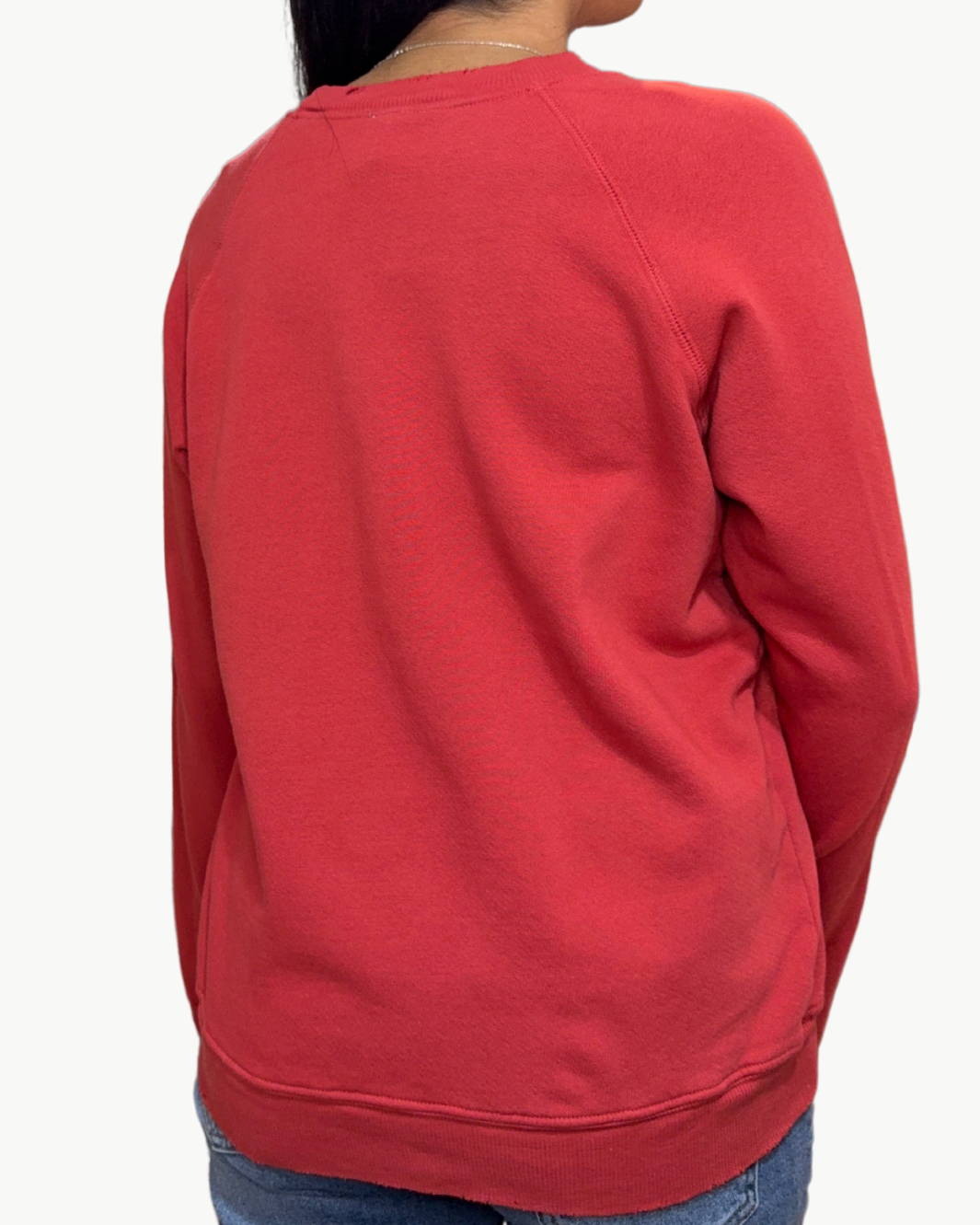 PALO ALTO CREW SWEATSHIRT IN DUSTY RED