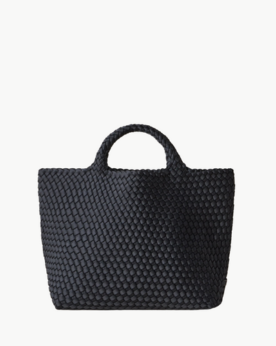 ST. BARTHS MEDIUM TOTE IN ONYX