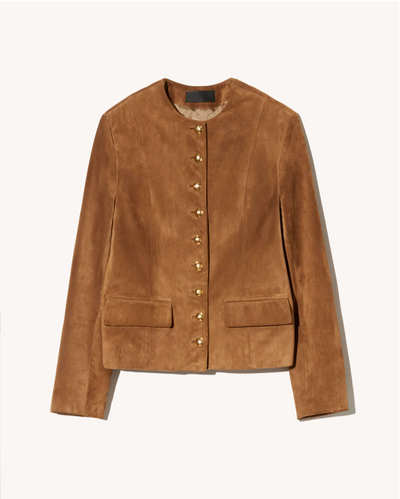 NANON SUEDE JACKET IN MARTORA