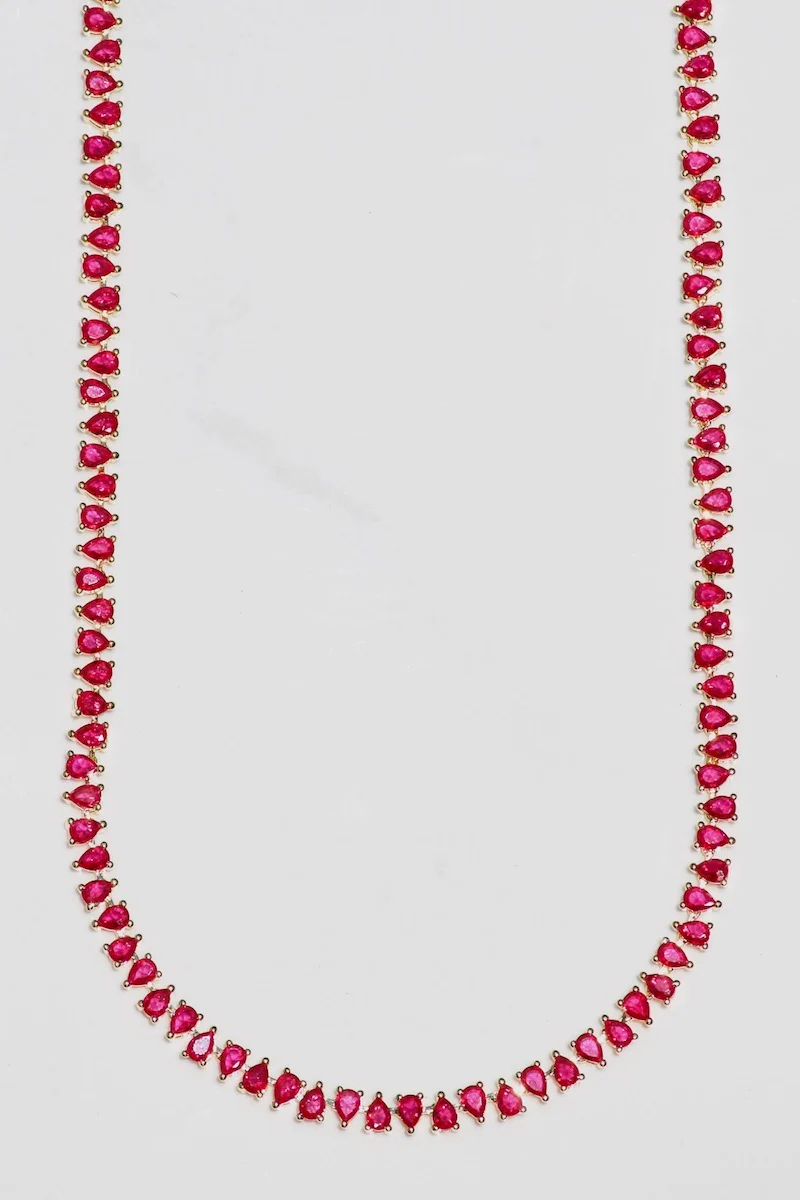 DUCHESS NECKLACE IN RUBY