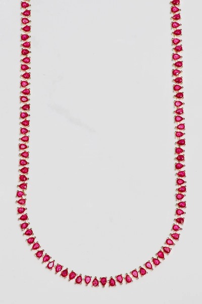 DUCHESS NECKLACE IN RUBY