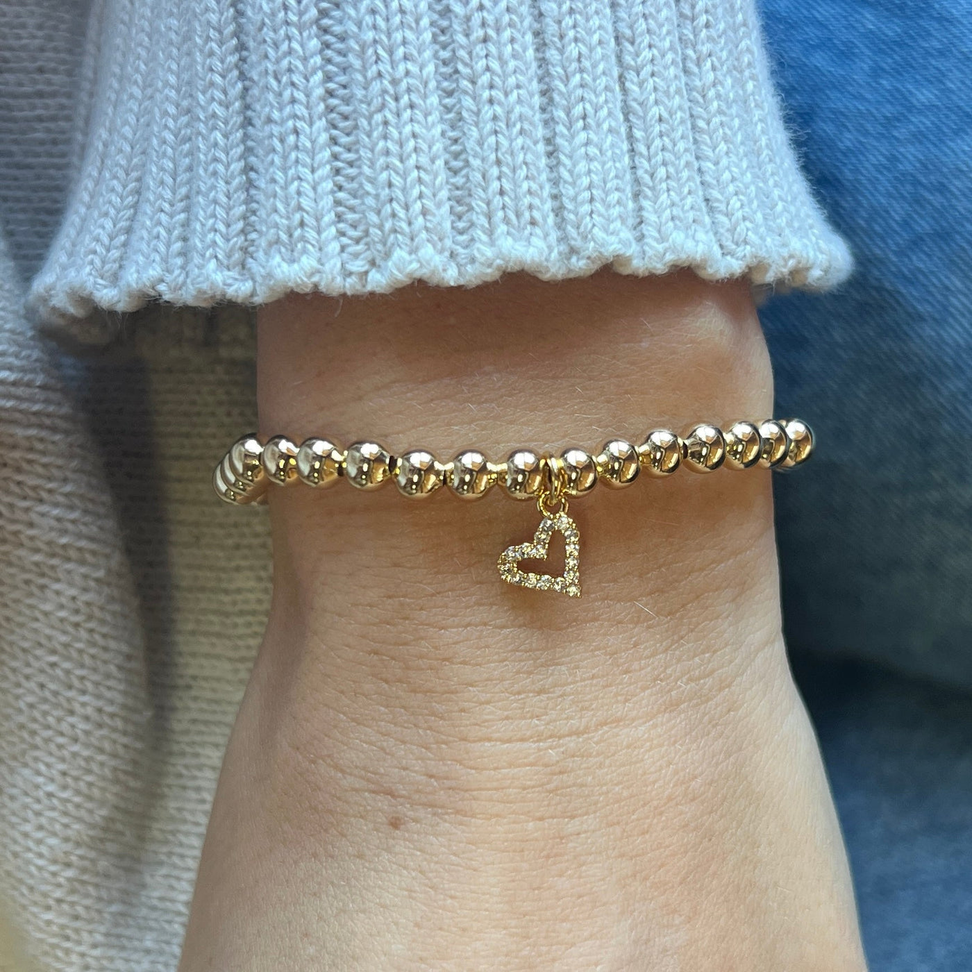 HEART OF GOLD BRACELET