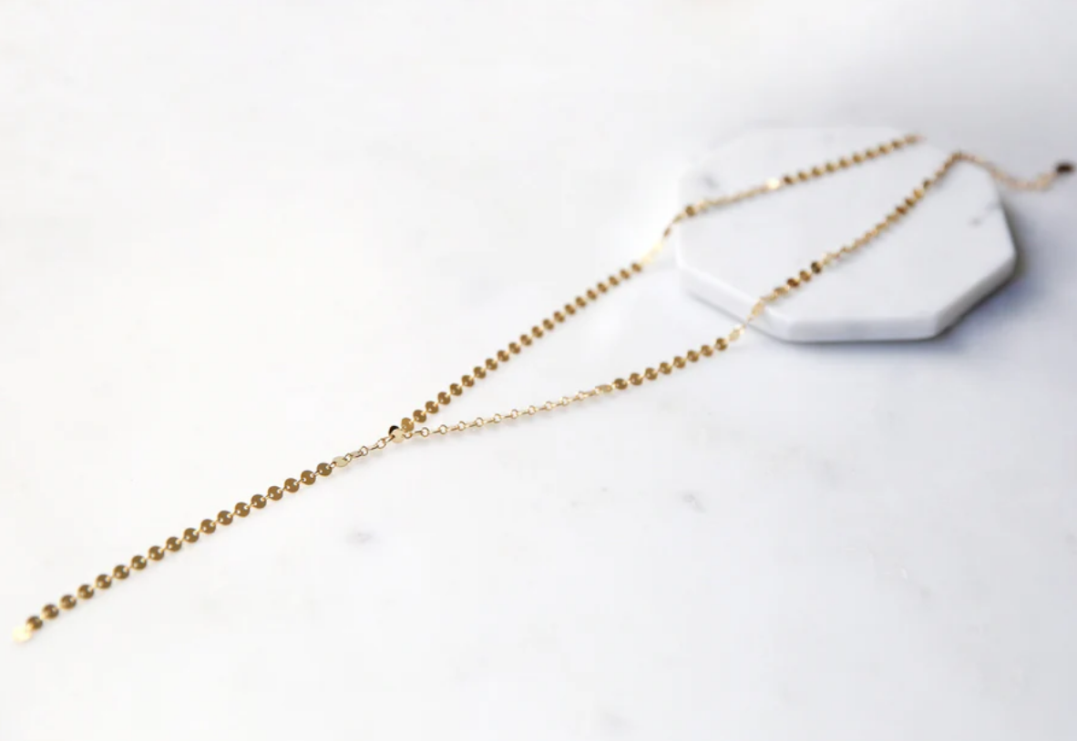 BARE NECKLACE IN GOLD