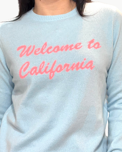 WELCOME CREW IN AQUA NEON CORAL