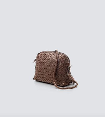 CHUNKY FELLINI POCHETTE IN DARK BROWN