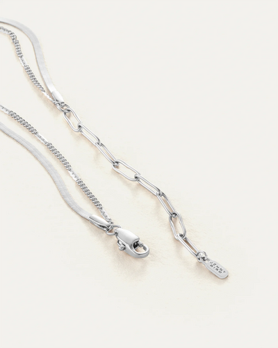 SURFSIDE ANKLET IN RHODIUM