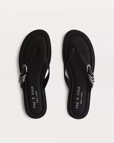 GIA THONG SANDAL IN BLACK