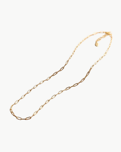 LINK NECKLACE IN GOLD