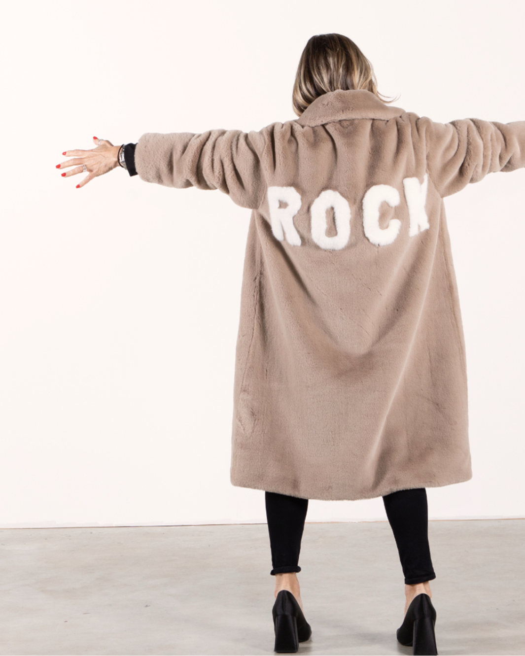 MR GREYS COAT IN MOCCA ROCK