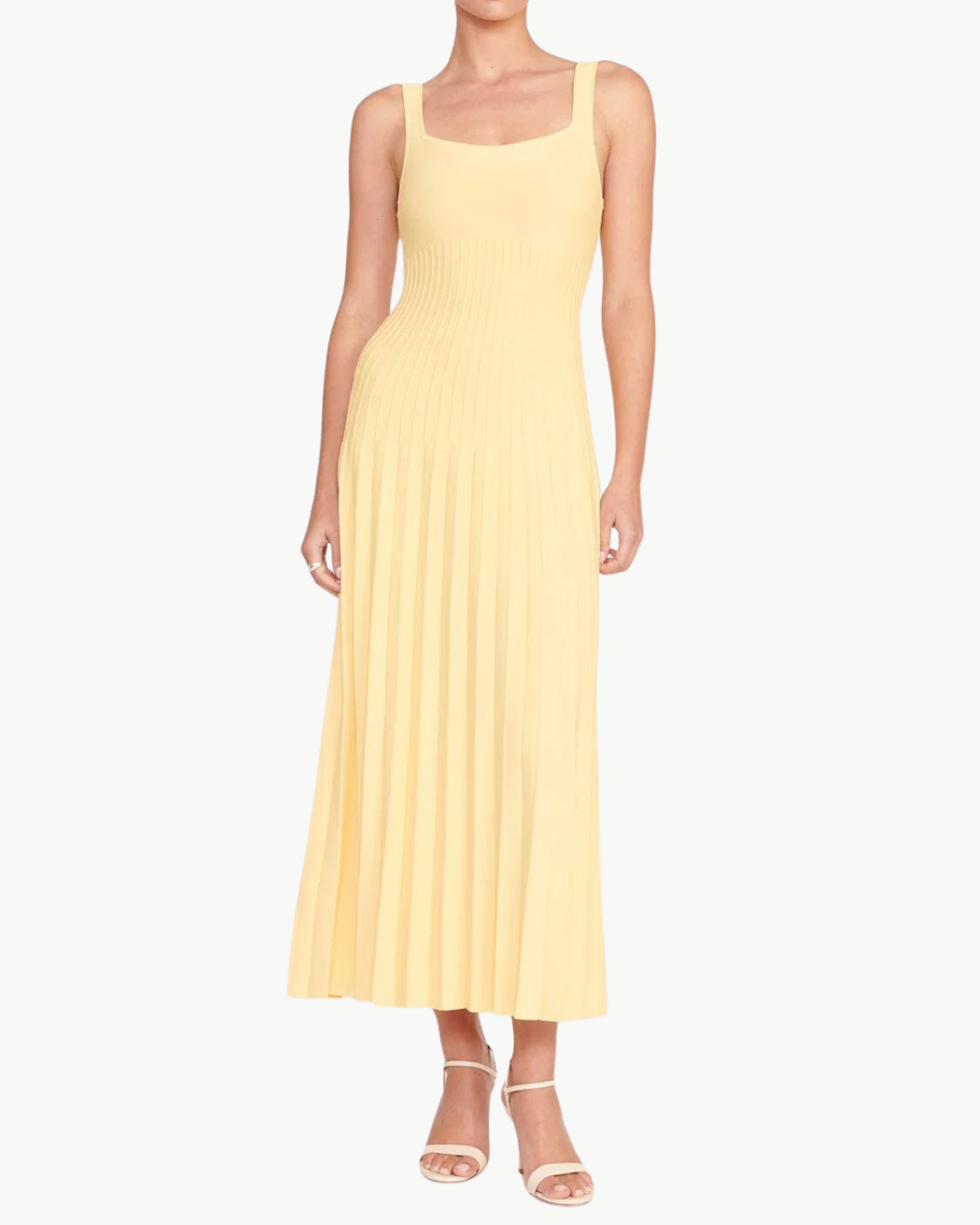 ELLISON DRESS IN LEMON DROP