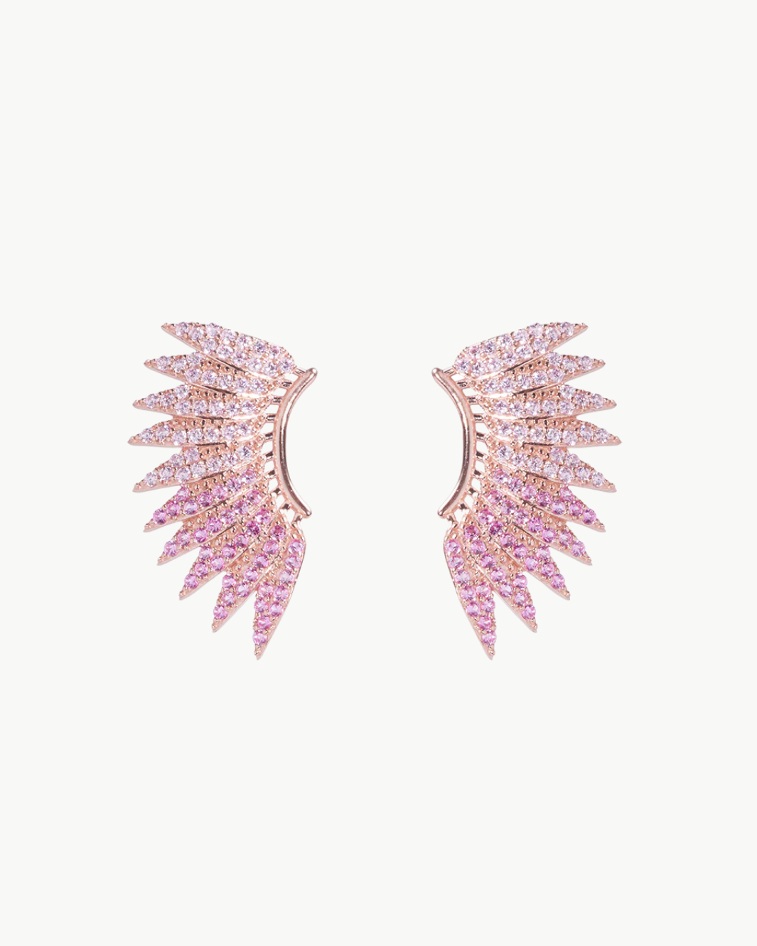 KELSEA EARRINGS IN PINK CRYSTAL