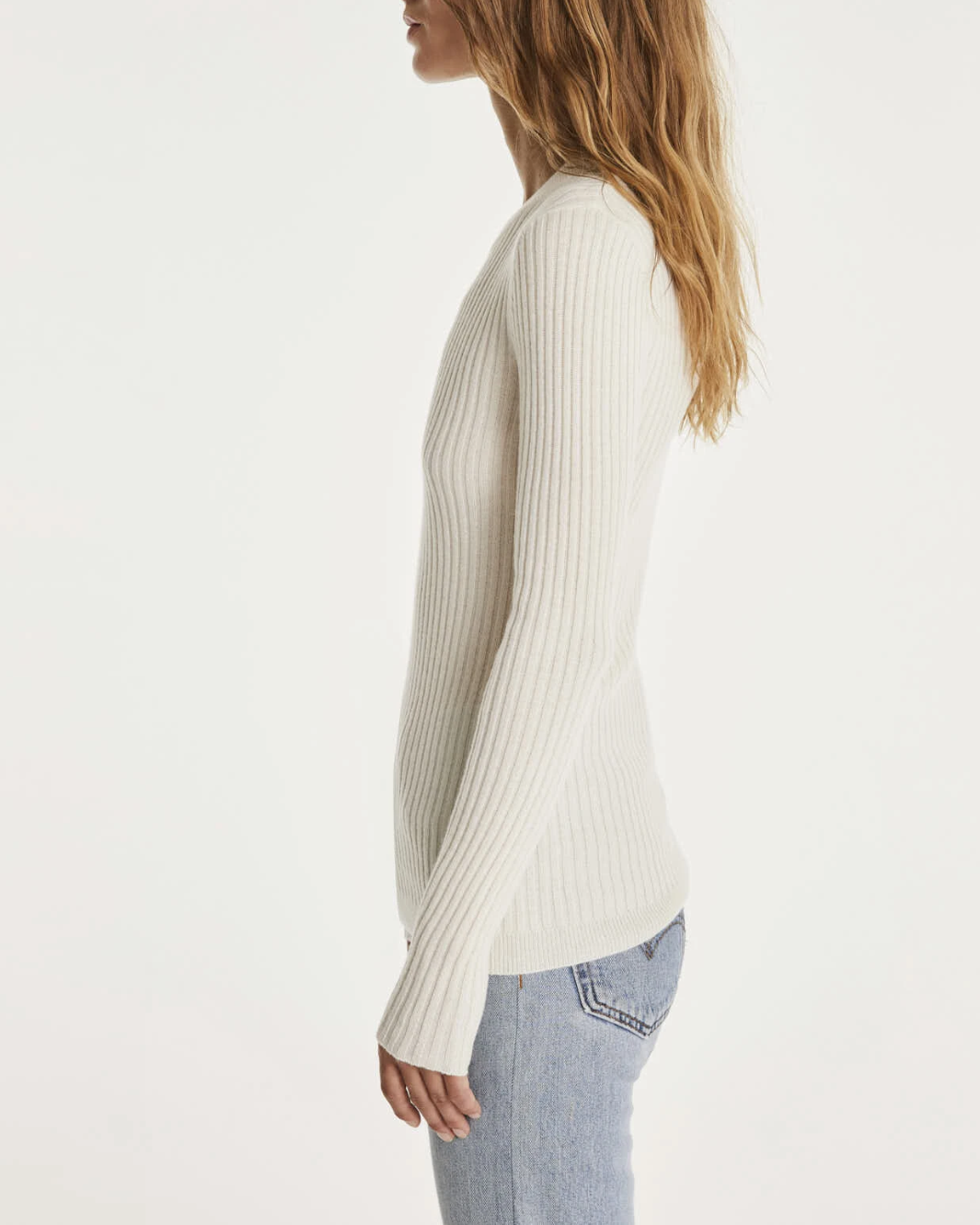 BIBI SWEATER IN BLANC