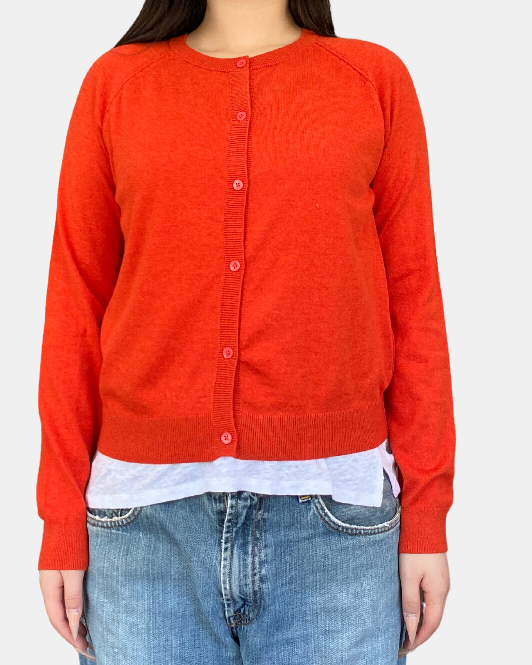 MOLENE KNIT PULLOVER IN RED